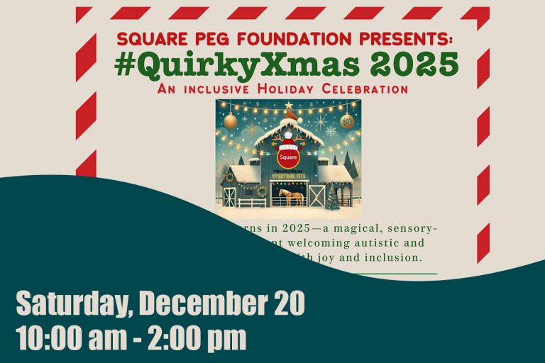 QuirkyXmas – Square Peg Foundation & SFASA