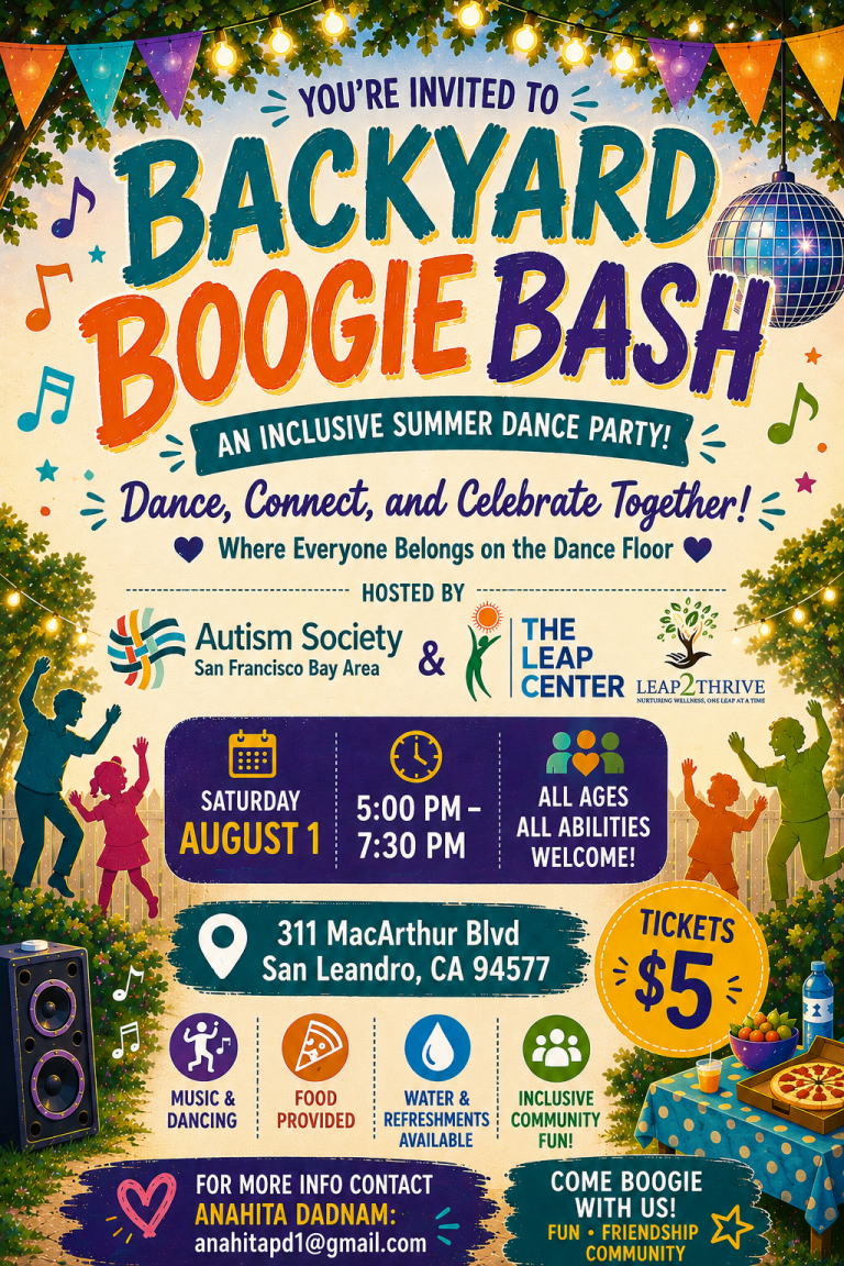 Backyard Boogie Bash: An Inclusive Dance Party
